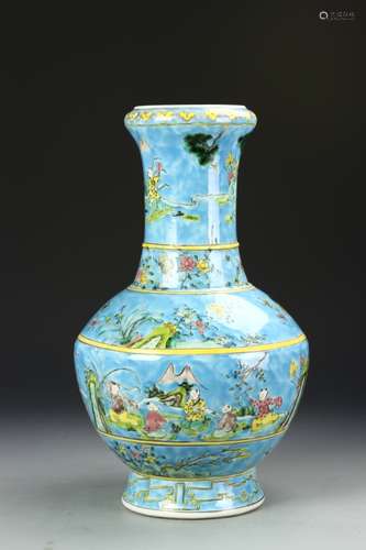 Chinese Famille Rose Vase