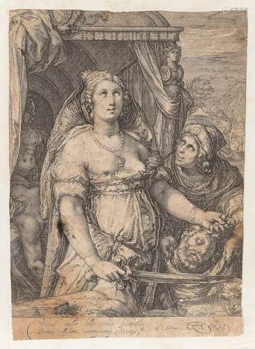 JUDITH MIT DEM HAUPT DES HOLOFERNES