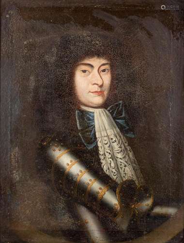 PORTRAIT DES HERZOG JOHANN ERNST VON SACHSEN (1655-1715) (IM OVAL GEMALT)