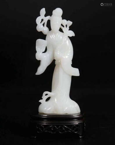 HETIAN JADE FEMALE FIGURE