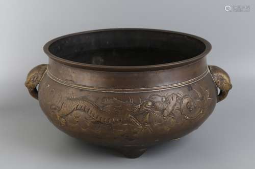 A BRONZE CENSER