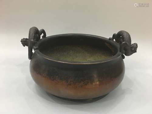 A BRONZE CENSER