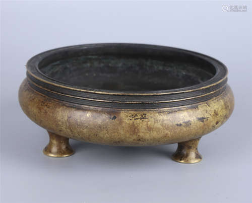 A BRONZE CENSER