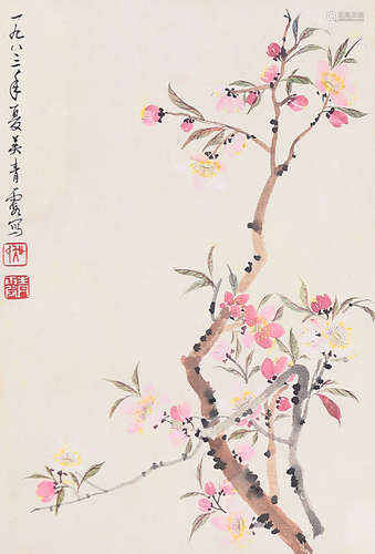 吴青霞 桃花