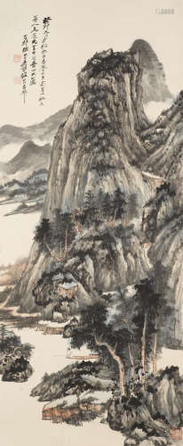 Landscape Zhang Daqian (Chang Dai-chien, 1899-1983)