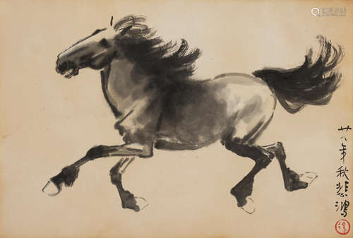 Galloping Horse Xu Beihong (1895-1953)