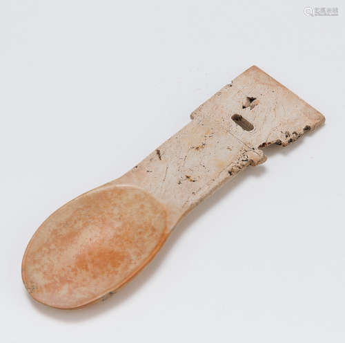良渚文化 玉勺