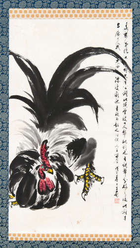 徐子鹤（1916～1999） 1978年作 大吉图 立轴 设色纸本