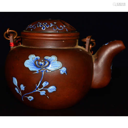 CHINESE YIXING ZISHA TEA POT