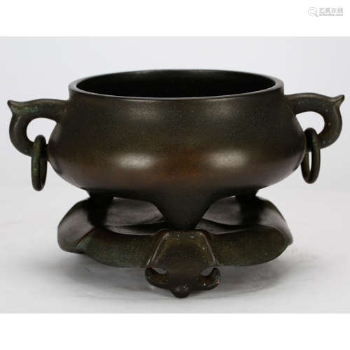 CHINESE BRONZE CENSER