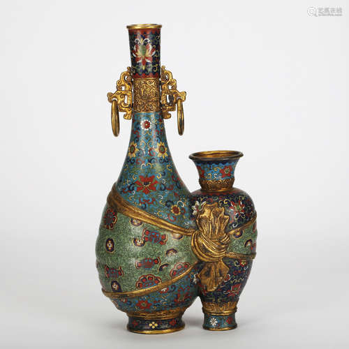 CHINESE CLOISONNE VASE