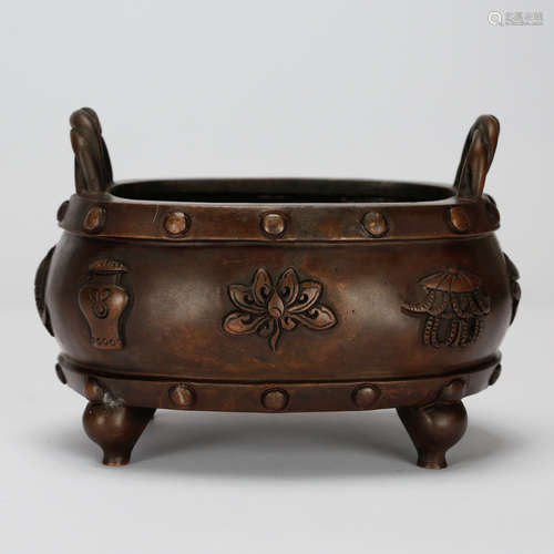 CHINESE BRONZE CENSER