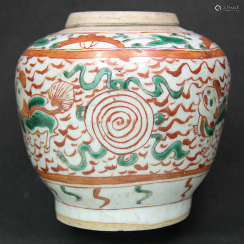 CHINESE PORCELAIN JAR