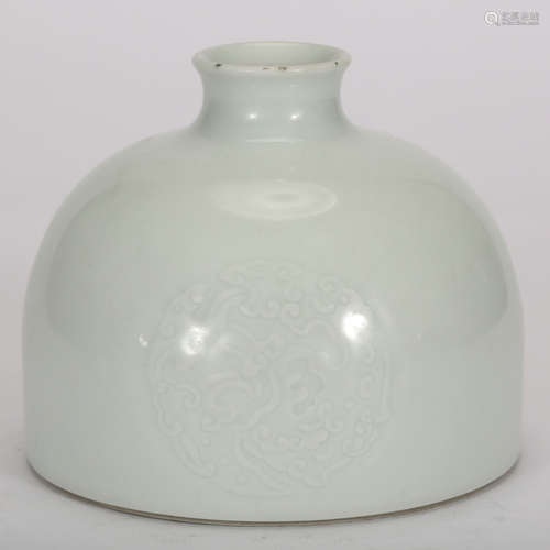 CHINESE WHITE GLAZED ANHUA BEEHIVE WATER POT