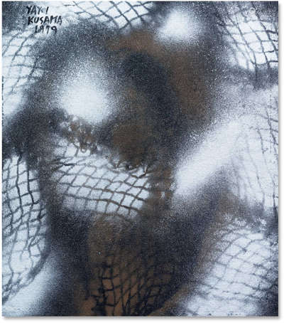 草间弥生（b.1929） 1979年 星云 纸本瓷釉