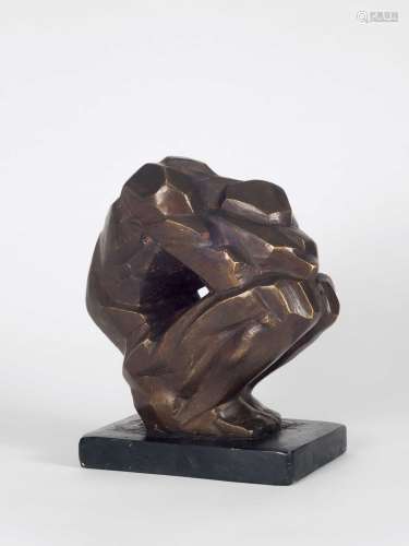 朱达诚（b.1942） 无题 铜雕