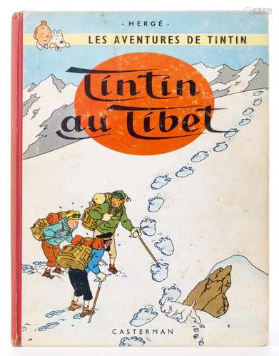 Hergé, Les aventures de Tintin, Tintin au Tibet, Casterman, Tournai, B29. [...]