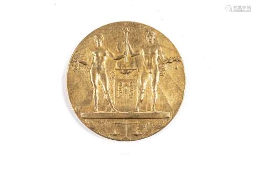 Jeux Olympiques, Amsterdam 1928 Wienecke Johannes-Cornelis (1872-1945) Médaille [...]