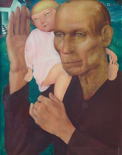 Saint-Christophe portant le Christ, 1937