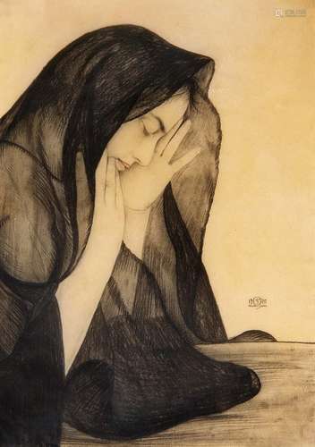 « Pensive », 1920