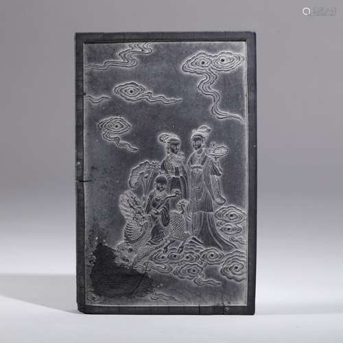 A CARVED INK PAD