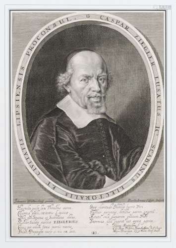 Bartholomaeus Kilian, Sieben Bildnisse kursaechsischer und thueringischer Buerger und Adliger. Mid 17th cent.