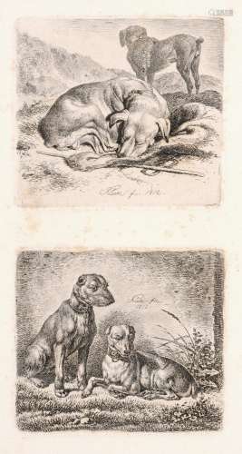 Johann Adam Klein, Zehn Tier- und Landschaftsdarstellungen. 1808/ 1813.