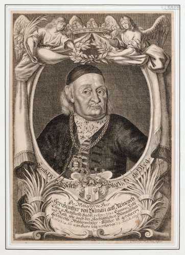 Christian Romstet, 17 Bildnisse Saechsischer und Thueringischer Amtstraeger und Adliger. 2. H. 17. Jh. bis 1st quarter 18th cent.