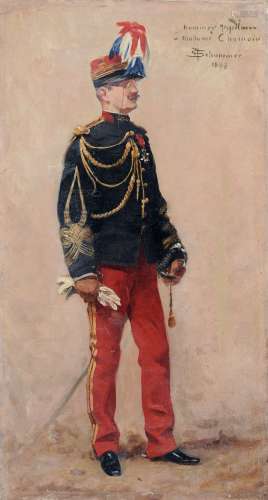 François Schommer, Kavallerist. 1893.