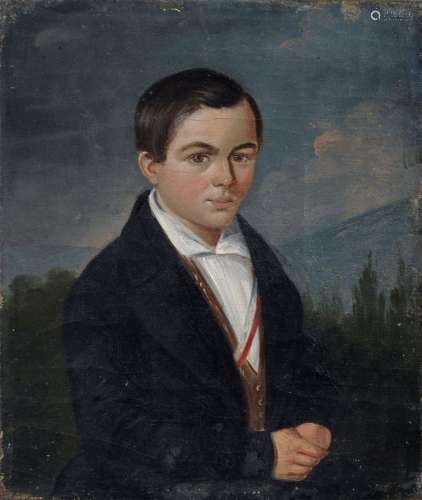 W. Oelbke, Knabenbildnis. 1849.