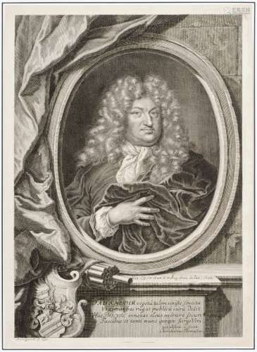 Martin Bernigeroth /Johann Martin Bernigeroth, Acht Bildnisse Leipziger Amtstraeger und Gelehrter. Ende 17. Jh. bis Mid 18th cent.