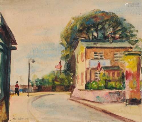 Otto Schirop, Elbchaussee (Blankenese). 2nd quarter 20th cent.