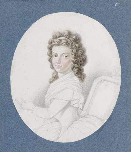 Friedrich Anton Joseph Kuehne, Bildnis Maria Theresia von Oesterreich. 1798.