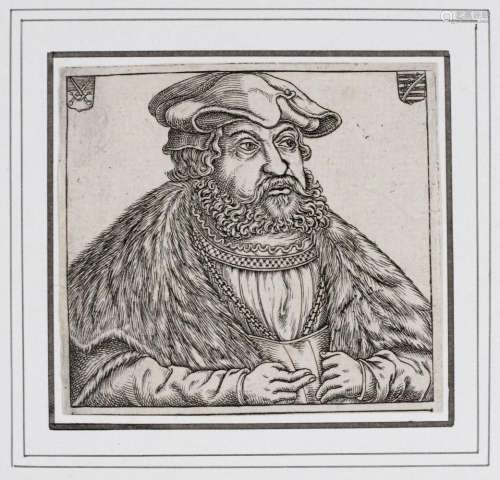 Lucas Cranach d.Ae. (nach), Bildnis von Friedrich dem Weisen. 16./ 17th cent.