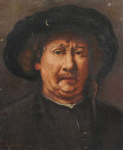 P. Engel, Kopie nach Rembrandt van Rijn 