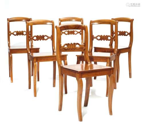 SET OF 6 CHAIRS,