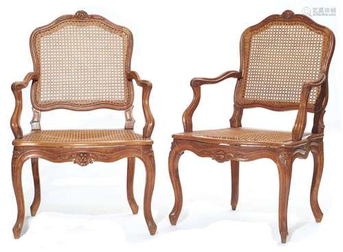 PAIR OF FAUTEUILS,