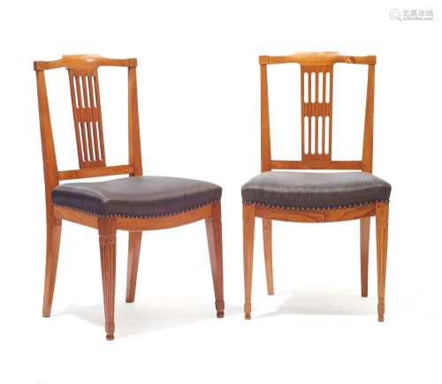 PAIR OF CHAIRS,