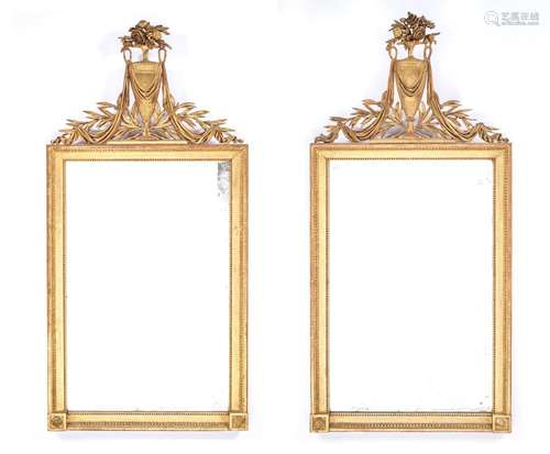 PAIR OF MIRRORS,