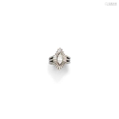 DIAMOND RING, ca.1950.