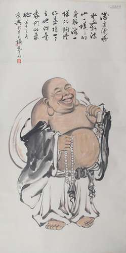 A FINE CHINESE PAINTING, ATTRIBUTED TO XIE ZHI GAO