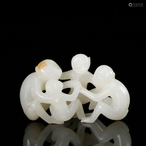 WHITE JADE MONKEY GROUP