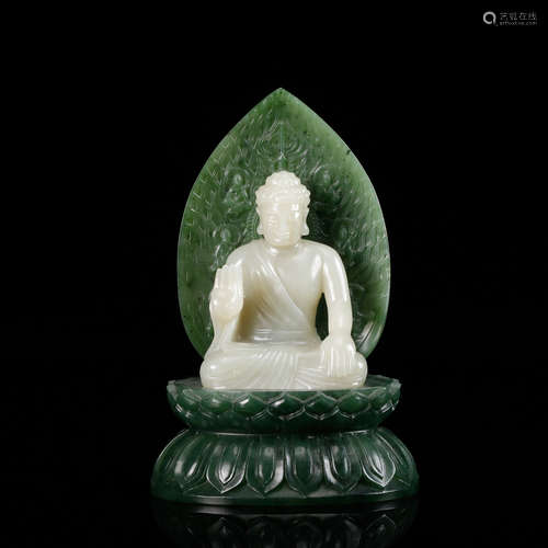 WHITE JADE BUDDHA