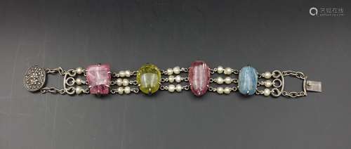 CHINESE TOURMALINE BRACELET