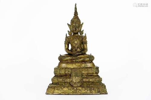 THAILAND - 19° EEUW sculptuur in brons : 