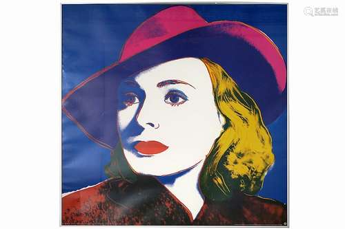 WARHOL ANDY (1930 - 1987) screenprint in kleur 