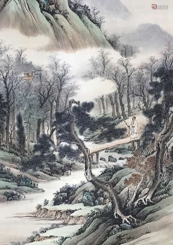 A HUANG JUNBI PAINTING 