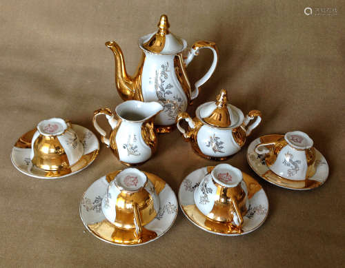 A JAPAN BONE CHINA TEA SET