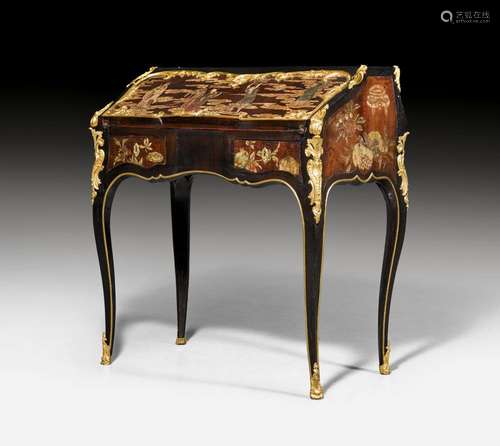 LACQUER LADY'S WRITING DESK,