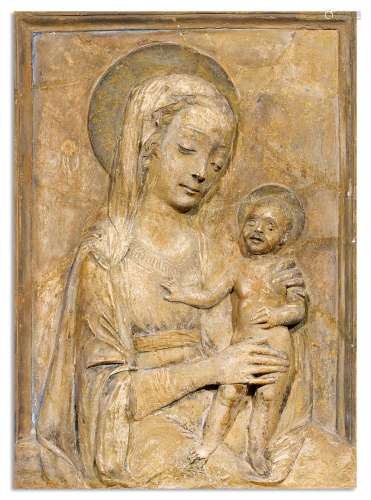 RELIEF WITH MADONNA AND CHILD,